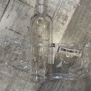Shein 500 ml clear plastic water bottle